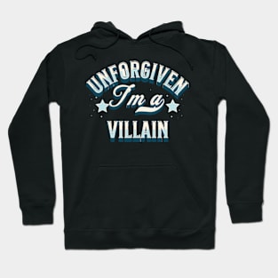 Le sserafim unforgiven im a villain typography | Morcaworks Hoodie